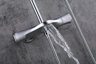 Душевая стойка Milleau Double H MLHi223PDD-CR хром